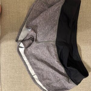 Lululemon speed up  Black Shorts 2.5 inch lined